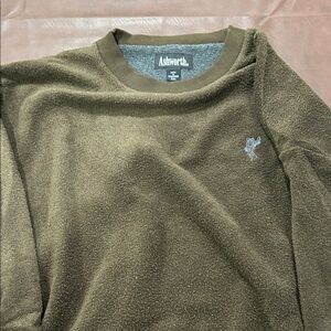 Ashworth Dark Olive Fleece Sweater